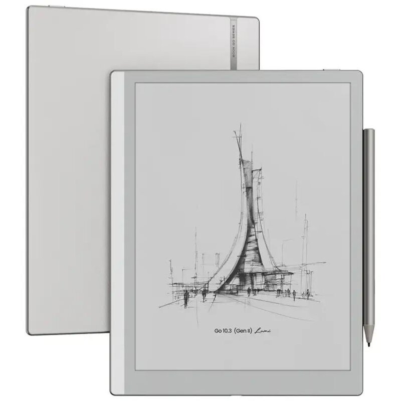 Czytnik e-booków ONYX BOOX Go 10.3" (Gen. 2) Lumi, Podświetlany ekran, Wi-Fi, Bez reklam Szary