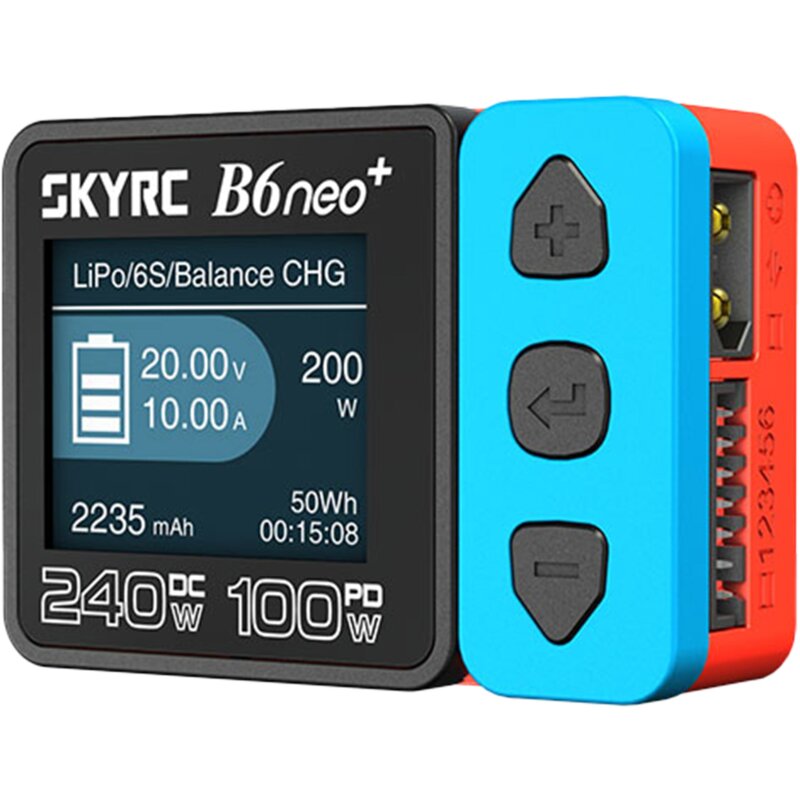 Ładowarka SKYRC B6neo+ do akumulatorów Li-Po/Li-Fe/Li-Ion/Li-HV/NiMH/NiCd/Pb
