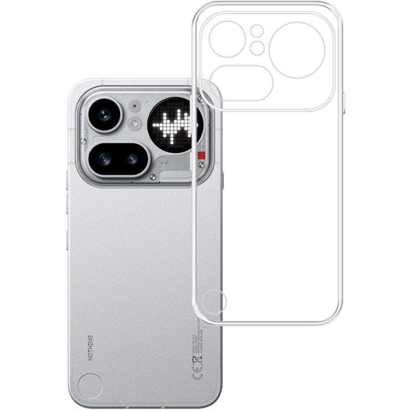 Etui 3MK Clear Case do Nothing Phone 4a Pro Przezroczysty