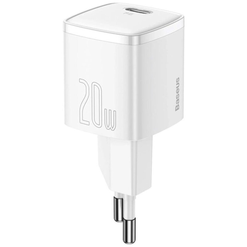 Ładowarka sieciowa BASEUS Cube 20W PD Biały