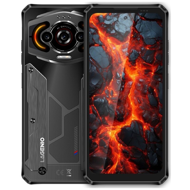 Lagenio Panther 1 4/128GB 6,7" 120Hz 13Mpix Czarny