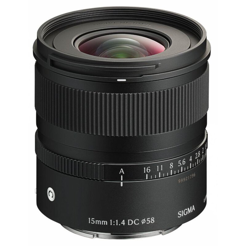 Obiektyw SIGMA C 15 mm f/1.4 DC Contemporary do Canon RF