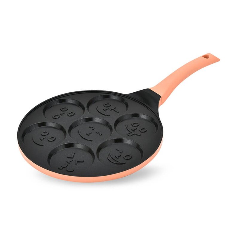 Patelnia do naleśników pancakes FEEL MAESTRO Smile MR-1222-B 26 cm