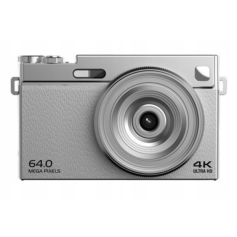 Aparat XREC C77 Srebrny, 64Mpix, 16x zoom