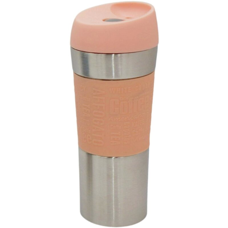 Kubek termiczny EXCELLENT HOUSEWARE 1076454 Różowy 350 ml