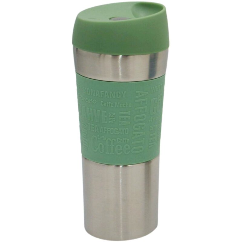 Kubek termiczny EXCELLENT HOUSEWARE 1076478 Zielony 350 ml