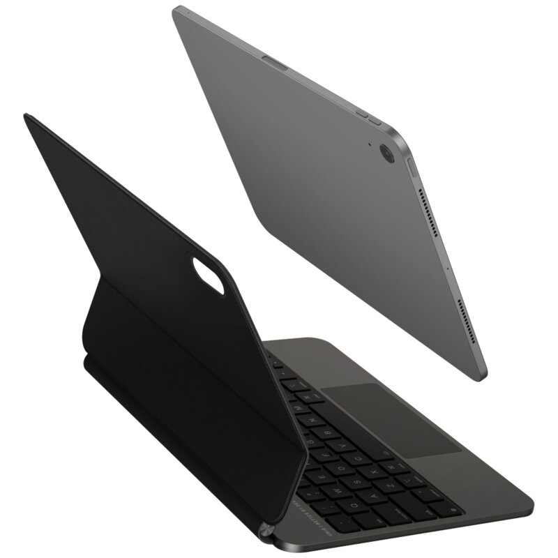 Etui na iPad 11 cali / iPad 10.9 cali UNIQ Venno Pro Magnetic Smart Czarny Klawiatura