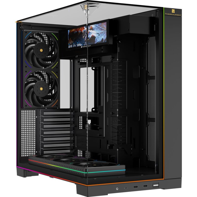 Obudowa THERMALRIGHT A70 Vision ARGB Fan Czarny