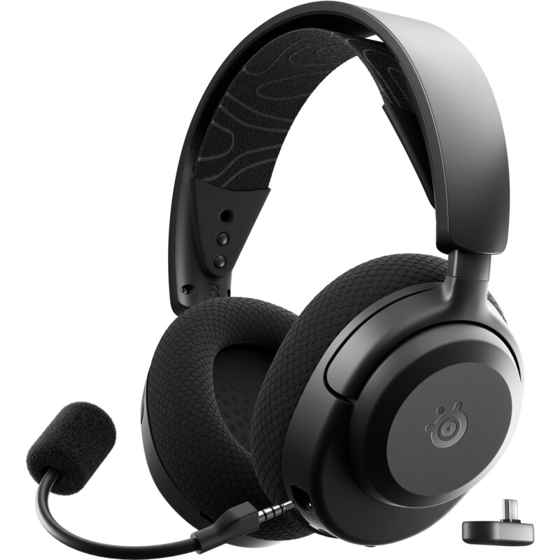Słuchawki STEELSERIES Arctis Nova 3 Bezprzewodowe, Nauszne, Dźwięk przestrzenny Czarny