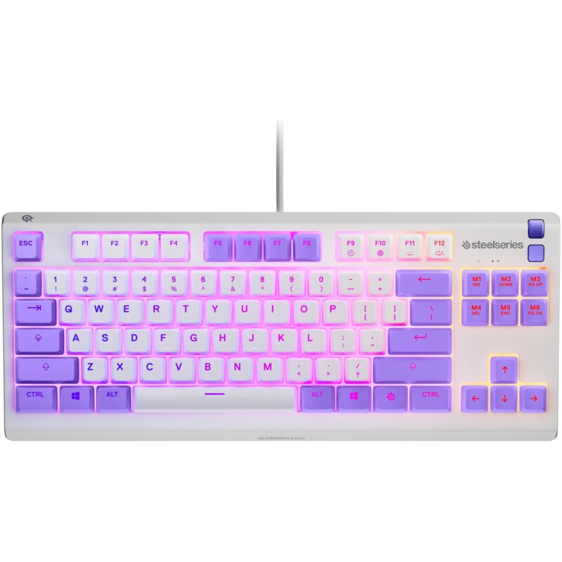 Klawiatura STEELSERIES Apex 3 TKL US Fioletowy
