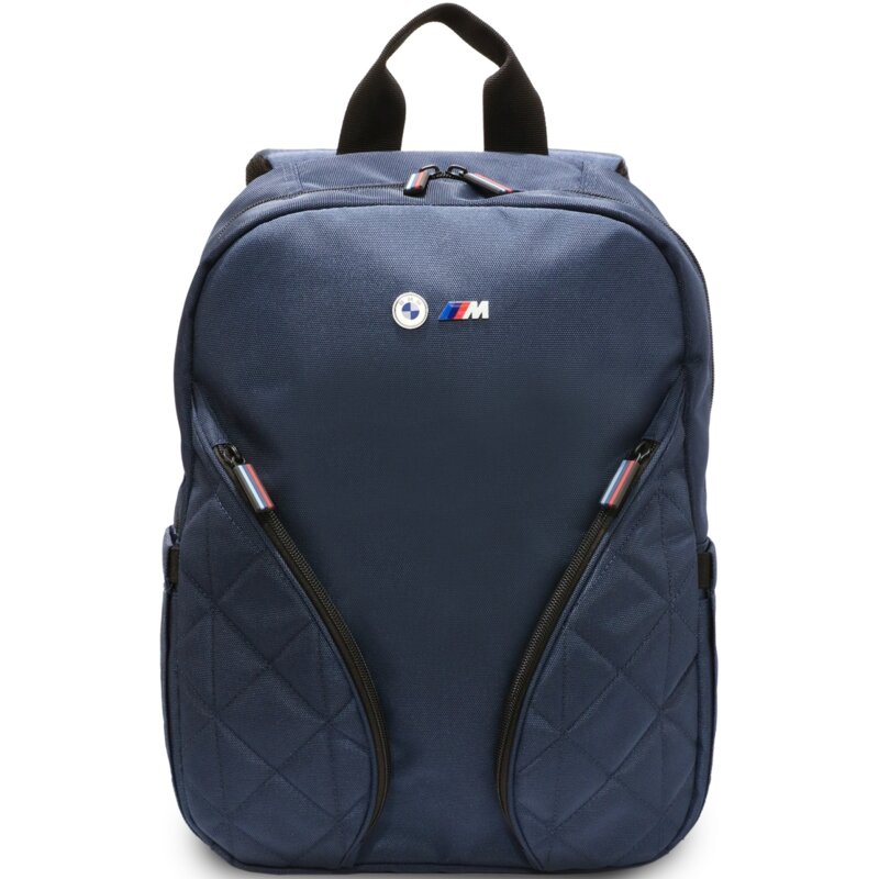 Plecak na laptopa BMW Nylon Pockets&Metal 16 cali Granatowy