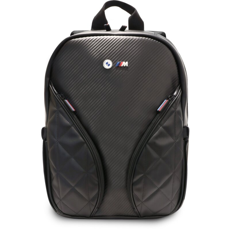 Plecak na laptopa BMW Carbon Pockets&Metal 16 cali Czarny