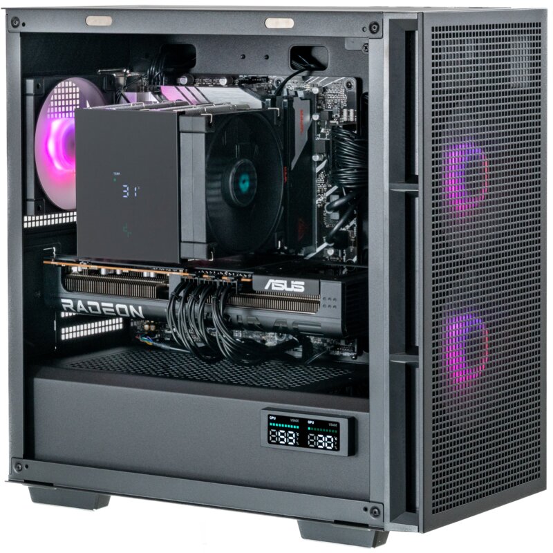 Komputer MAD DOG DEEPCOOL360-I04WR32WH i7-14700F 32GB RAM 1TB SSD Radeon RX9070XT Wi-Fi Windows 11 Home