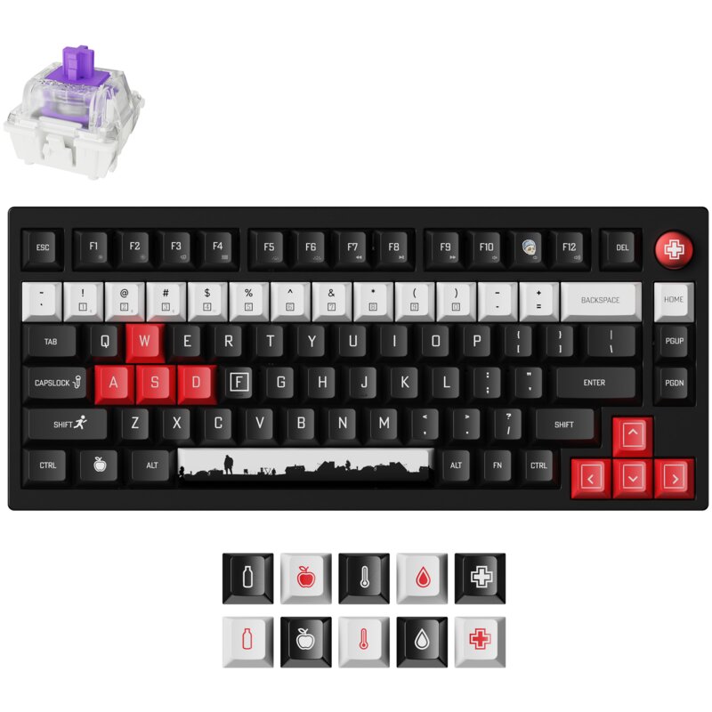 Klawiatura KEYCHRON P1H-M1P-DZ