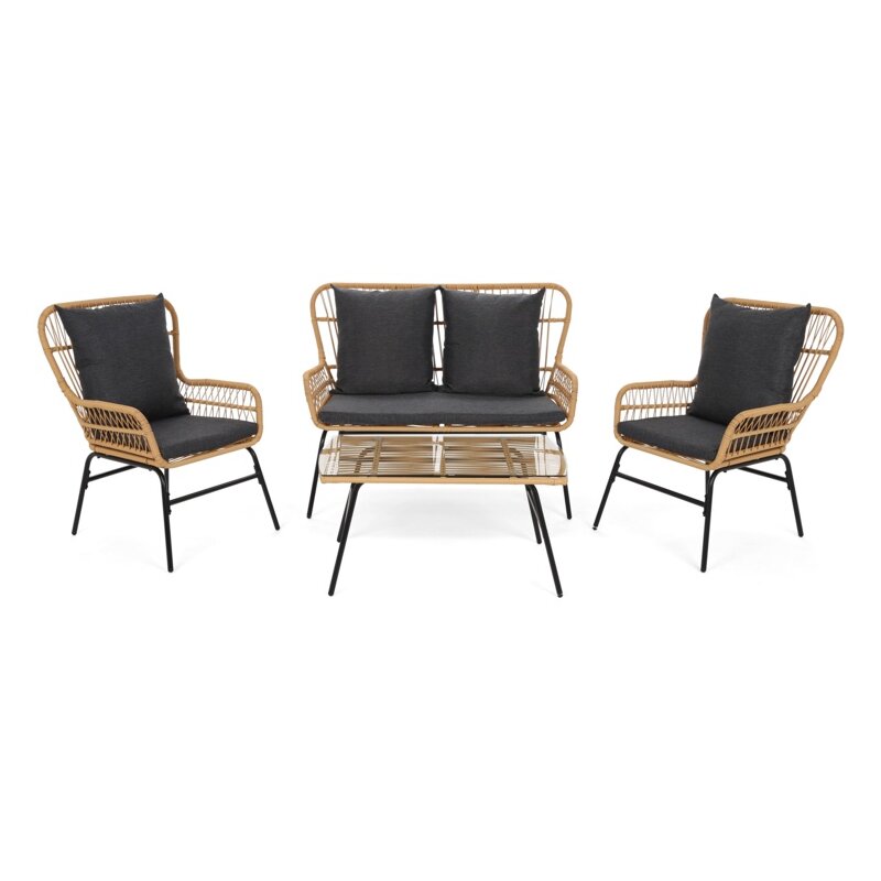 Zestaw mebli ogrodowych HOME & GARDEN Werona 411602 Beżowo-szary