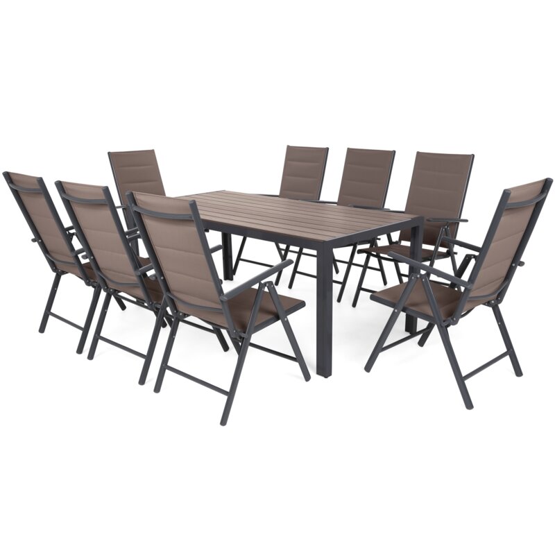 Zestaw mebli ogrodowych HOME & GARDEN Ibiza 942015 Szaro-brązowy