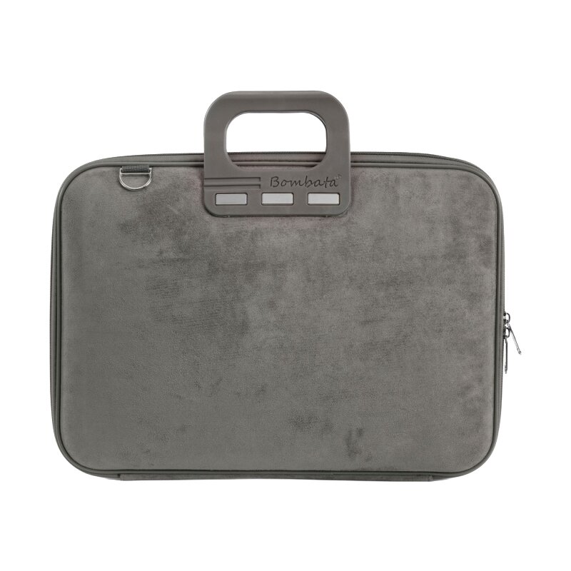 Torba na laptopa BOMBATA Camoscio 15-16 cali Szary