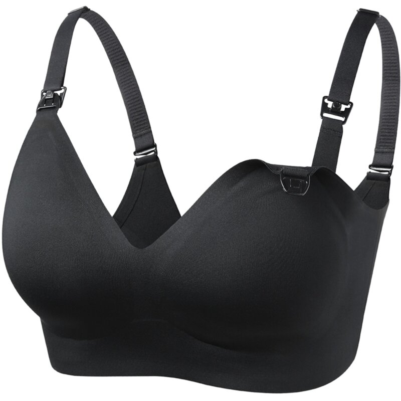 Biustonosz MOMCOZY Maternity Nursing Bra YN21 Czarny rozm. L