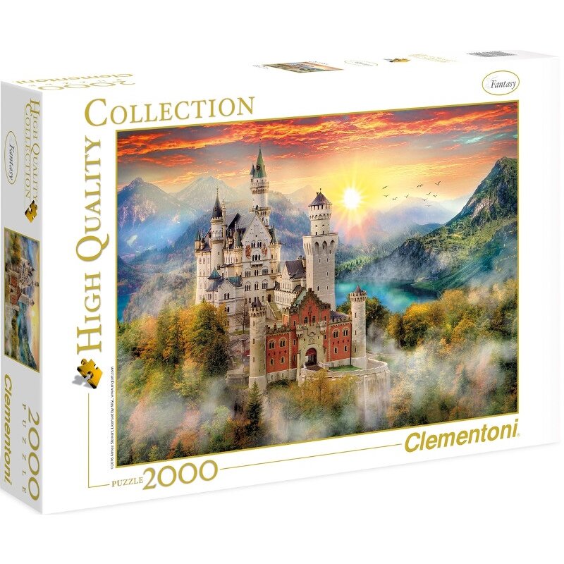 Puzzle CLEMENTONI High Quality Collection Neuschwanstein (2000 elementów)