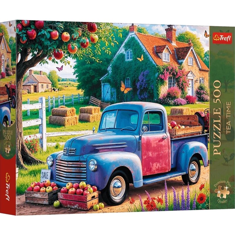 Puzzle TREFL Tea Time Samochód farmera 37612 (500 elementów)
