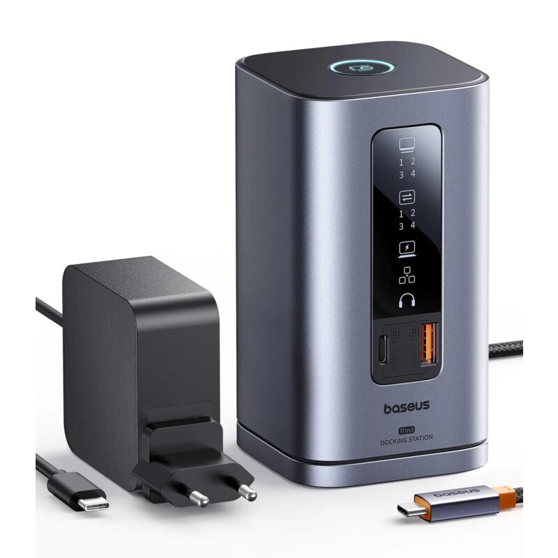Stacja dokująca BASEUS Spacemate RD1 USB Typu C, Aktywna / Pasywna