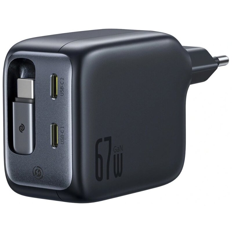 Ładowarka sieciowa BASEUS EnerCore CJ11 67W Czarny ładowarka sieciowa USB-C