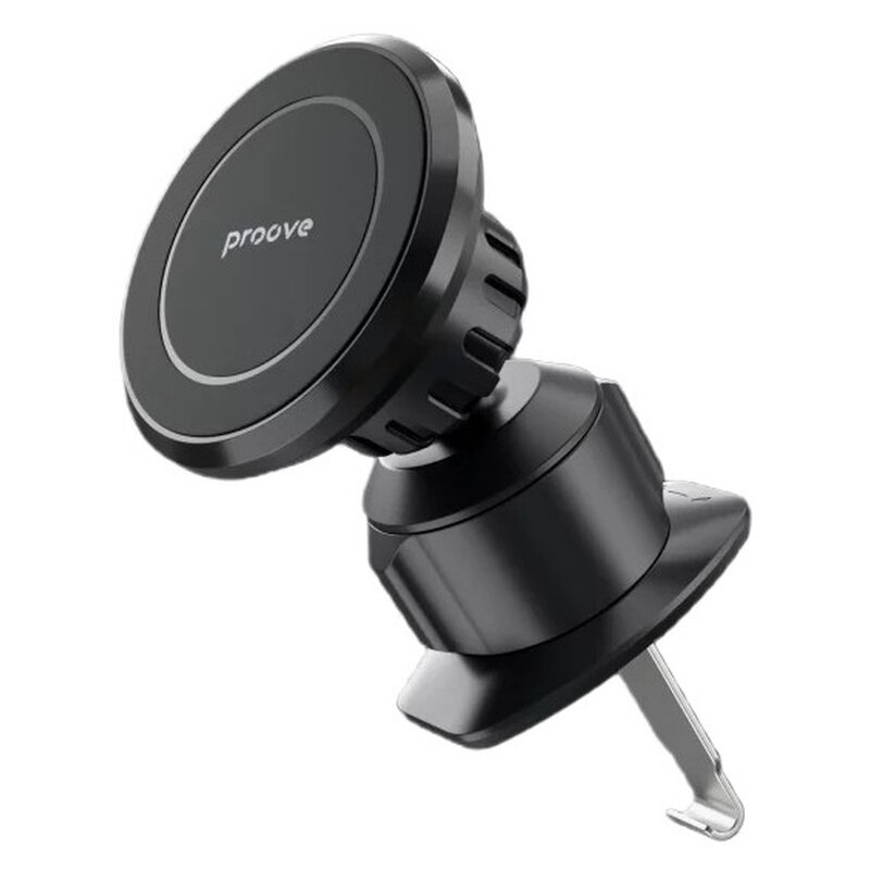 Uchwyt na telefon i smartfon PROOVE Strong Magnetic Air Outlet Car Mount Czarny uchwyt samochodowy na kratkę nawiewu