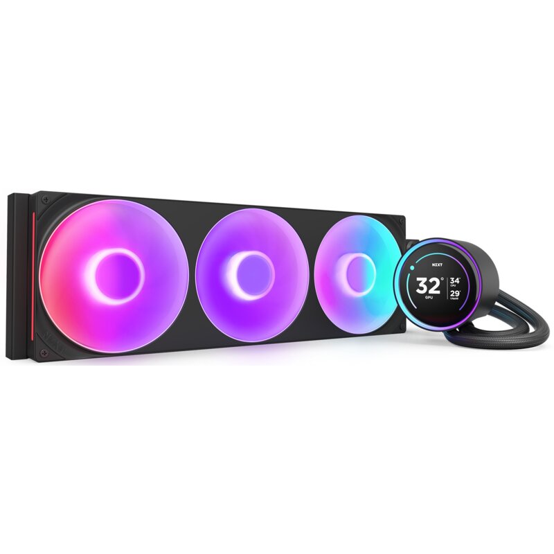 Chłodzenie wodne NZXT Kraken Elite 420 RGB Czarny