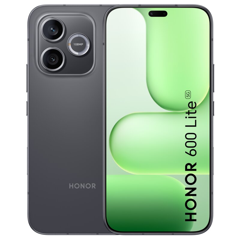 Honor 600 Lite 5G 8/256GB 6,6" 108Mpix Czarny