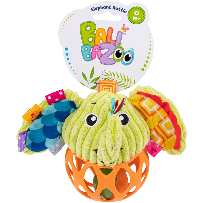 Grzechotka BALIBAZOO Słoń Piłka BB 80852