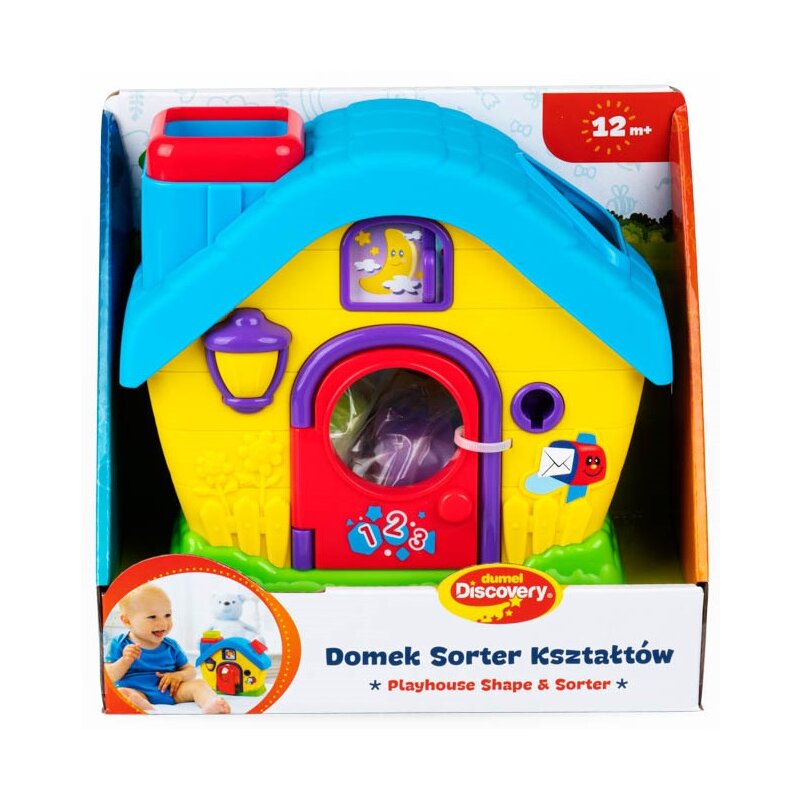Zabawka edukacyjna DUMEL Kreatywna Domek Sorter Kształtów DD 42460