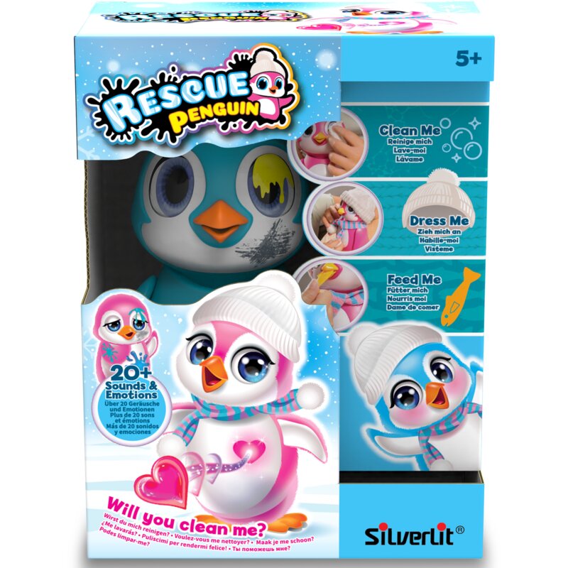 Robot SILVERLIT Pingwin SI 88652 Niebieski