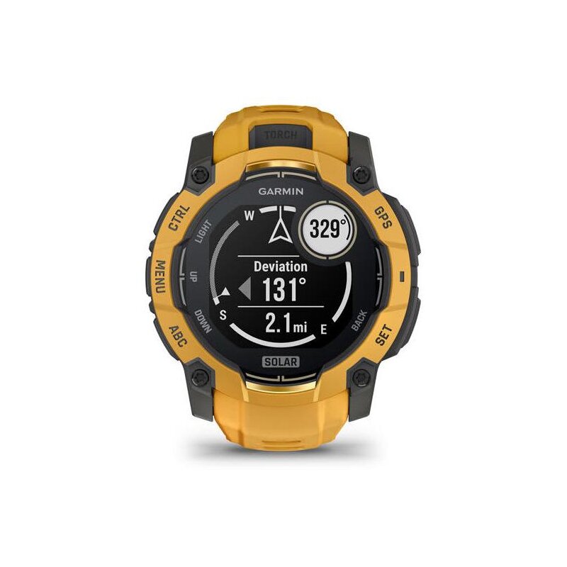 Garmin Instinct 3 Solar 50mm GPS Pomarańczowy