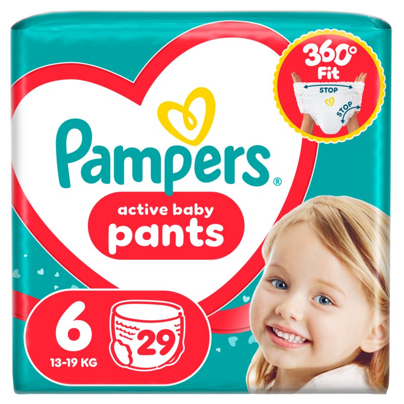 Pieluchomajtki PAMPERS Pants 6 (29 szt.)