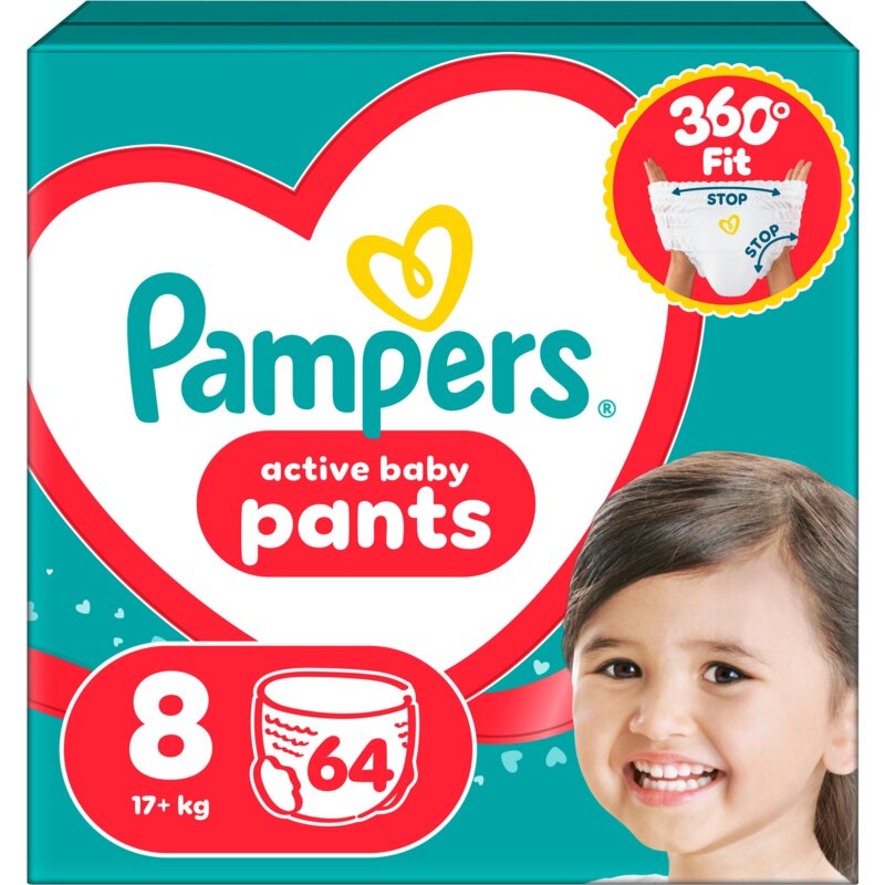 Pieluchomajtki PAMPERS Pants 8 (64 szt.)