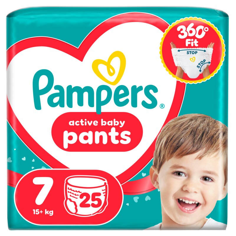 Pieluchomajtki PAMPERS Pants 7 (25 szt.)
