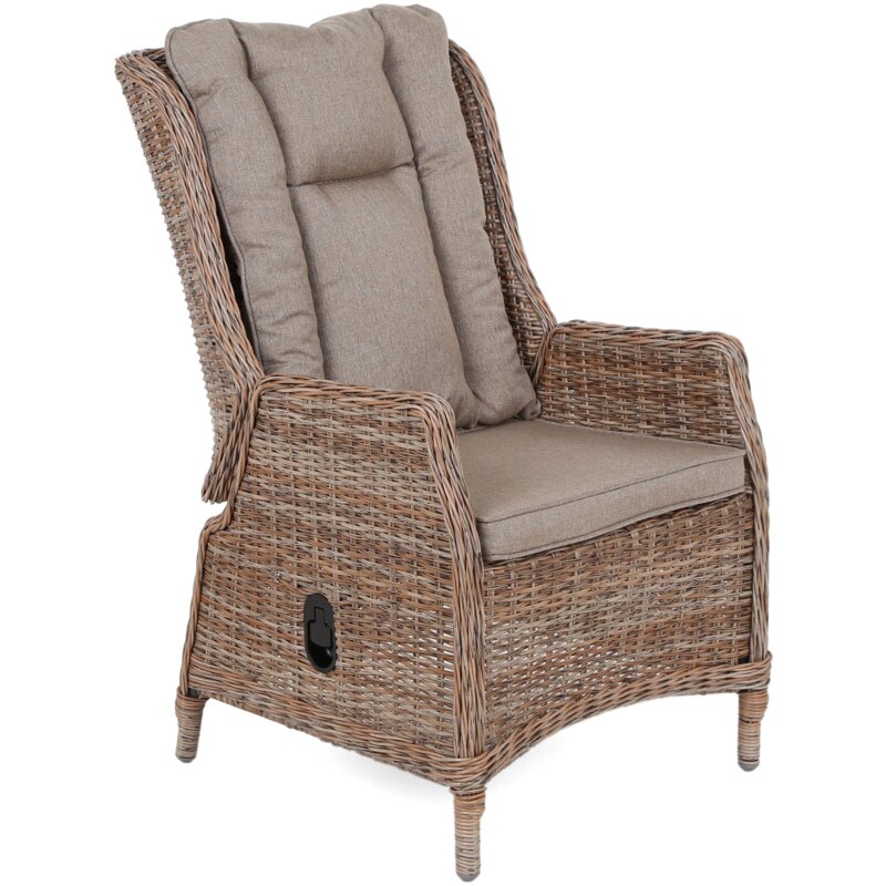 Fotel HOME & GARDEN Bristol Relax 370904 Jasnobrązowy