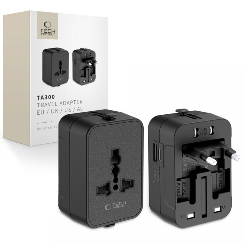 Adapter podróżny TECH-PROTECT TA300 (Globalny)