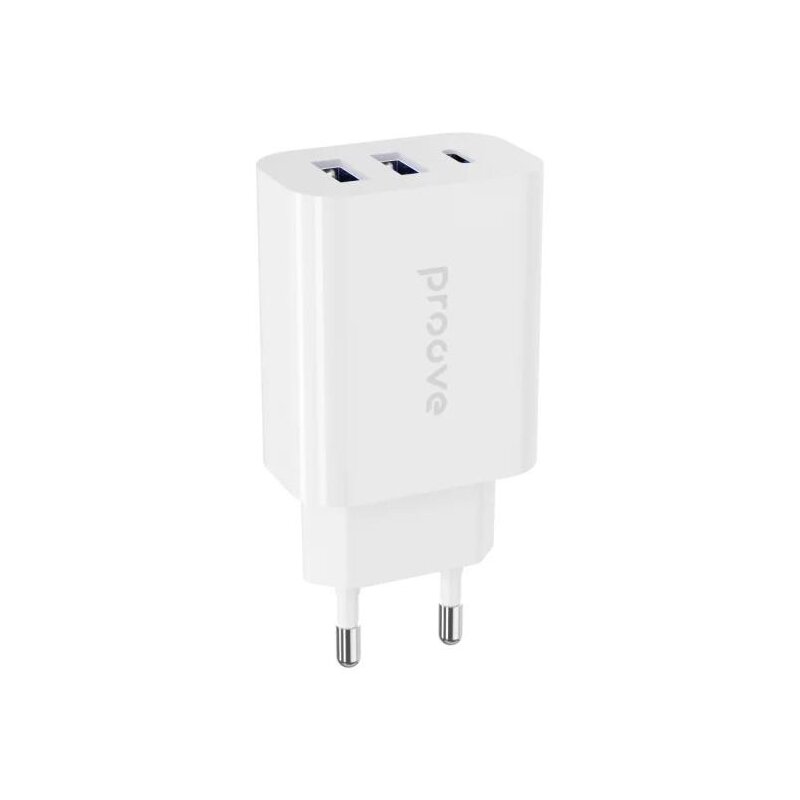 Ładowarka sieciowa PROOVE Rapid 30W Biały ładowarka do telefonu USB, USB-C