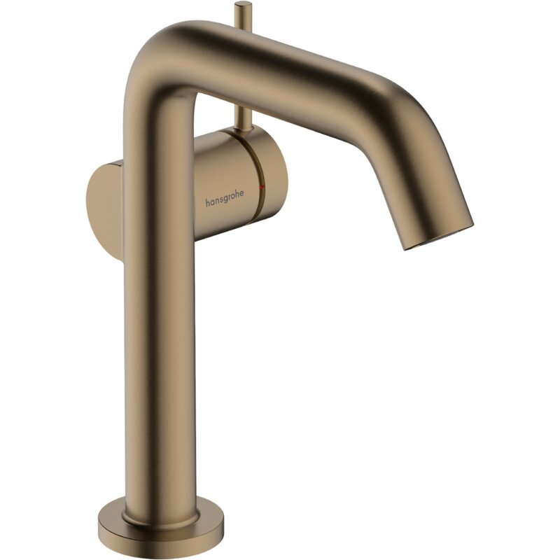 Bateria umywalkowa HANSGROHE Tecturis S 150 Fine CoolStart Ecosmart+ 73341140 Brąz szczotkowany