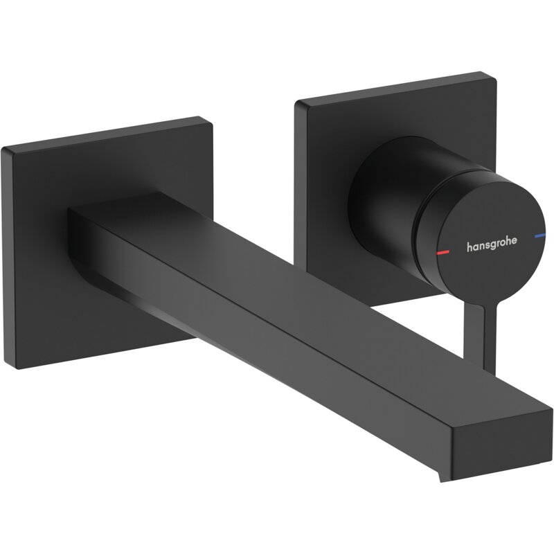 Bateria umywalkowa podtynkowa HANSGROHE Tecturis E 73051670 Czarny mat