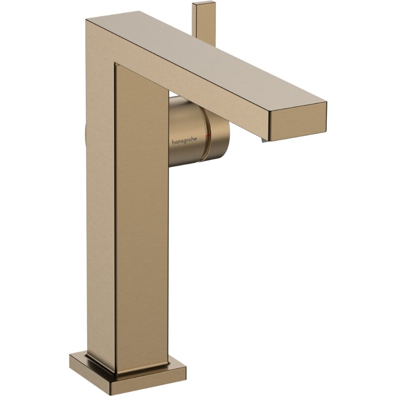 Bateria umywalkowa HANSGROHE Tecturis E 150 Fine CoolStart Ecosmart+ 73040140 Brąz szczotkowany