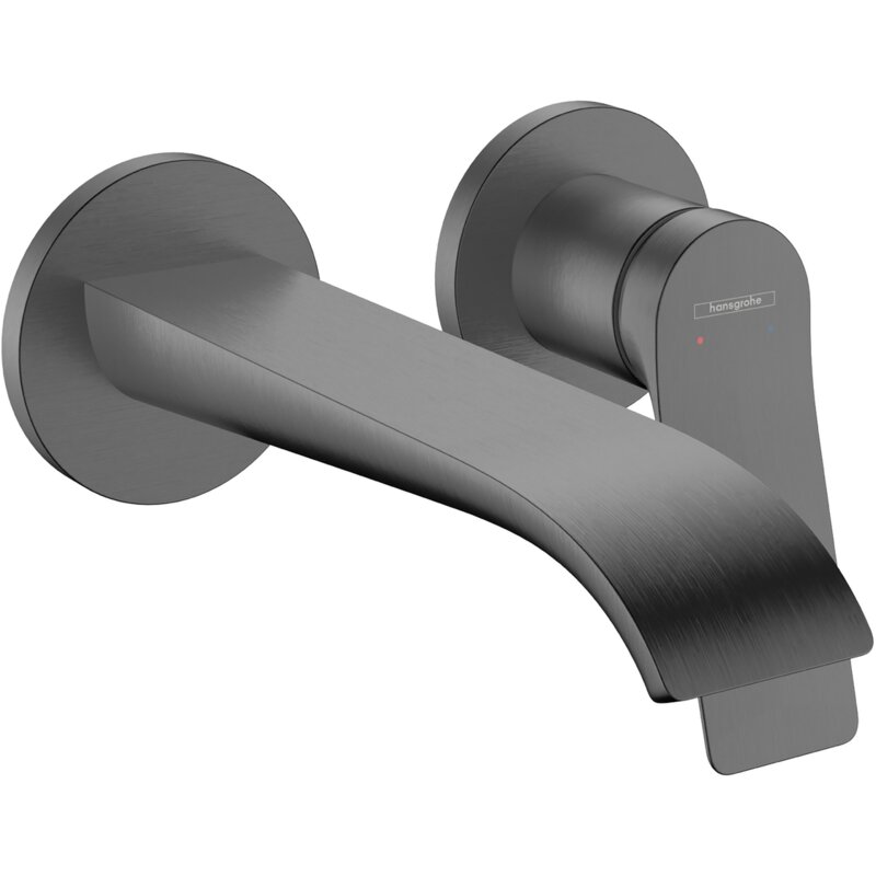 Bateria umywalkowa podtynkowa HANSGROHE Vivenis 75050340 Czarny chrom szczotkowany