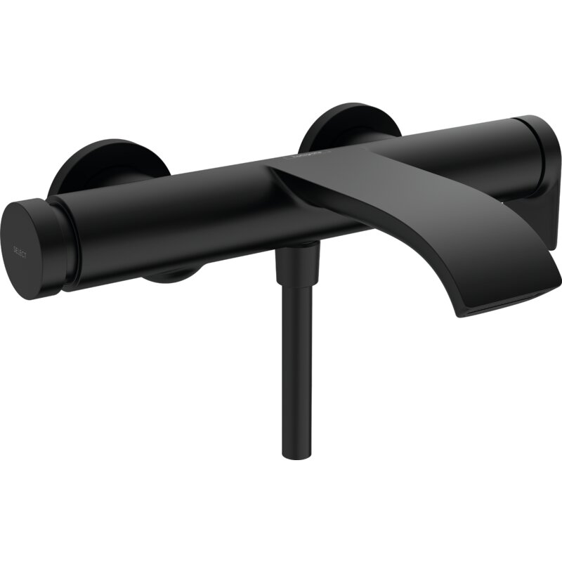 Bateria wannowa natynkowa HANSGROHE Vivenis 75420670 Czarny mat