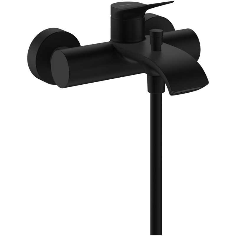 Bateria wannowa natynkowa HANSGROHE Vivenis Original 75423670 Czarny mat