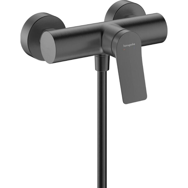 Bateria prysznicowa HANSGROHE Vivenis 75623340 Czarny chrom szczotkowany
