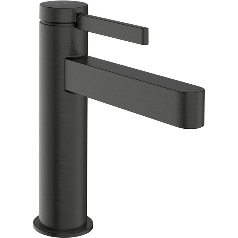 Bateria umywalkowa HANSGROHE Finoris 110 76025340 Czarny chrom szczotkowany