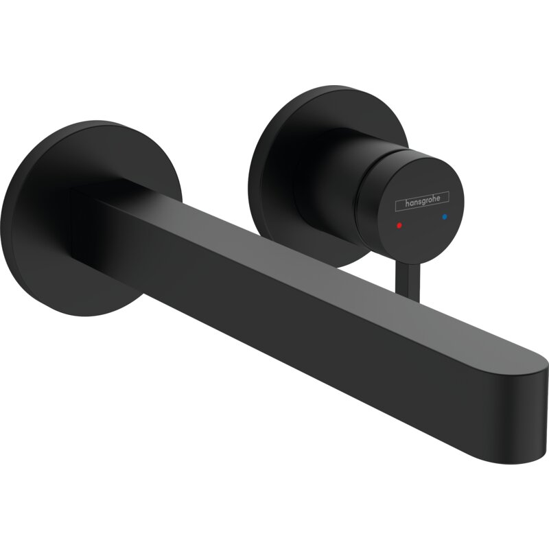 Bateria umywalkowa podtynkowa HANSGROHE Finoris 76050670 Czarny mat