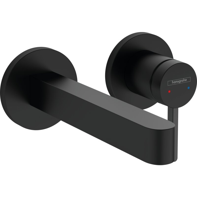 Bateria umywalkowa podtynkowa HANSGROHE Finoris 76051670 Czarny mat