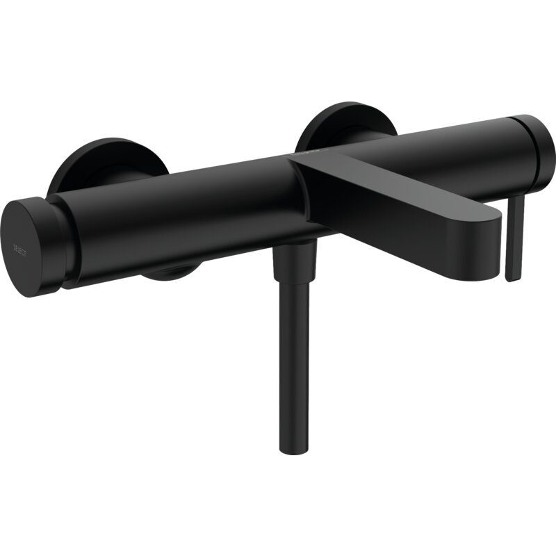 Bateria wannowa natynkowa HANSGROHE Finoris 76420670 Czarny mat